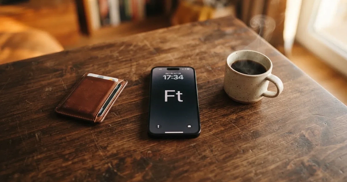 Mobiltelefon egy fa asztalon egy pénztárca és egy csésze kávé mellett — huf kaszinók magyarországon
