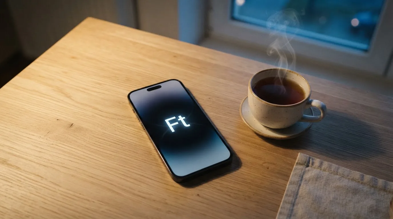 Kéz tart egy mobiltelefont egy csésze tea mellett a konyhaasztalon egy nyugodt estén — magyar kaszinók listája